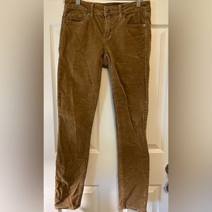 Gap Always skinny and 1969 corduroy pants